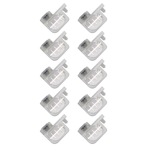 10Pcs Small Ink Damper Square Head for R1800 1900 1