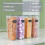 Airtight Tall Food Storage Container Set, 2Pcs 2.8 4
