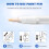 12Pack 6/3 mm Empty Fillable Blank Paint Touch Up 8