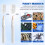 12Pack 6/3 mm Empty Fillable Blank Paint Touch Up 6