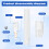 12Pack 6/3 mm Empty Fillable Blank Paint Touch Up 7