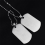 25 Pack Aluminum Blank Dog Tags for Laser-Engravin 7