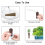 30 Pack Seed Plant Grow Sponges, Eco-Friendly Grow 6