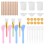 43PCS Resin Mixing Tool Kit - Silicone Measuring C 4