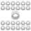 25 Rolls Glue Point Clear Balloon Removable Adhesi 4