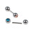 10 x Piercing Stud Earrings 316L Steel 5