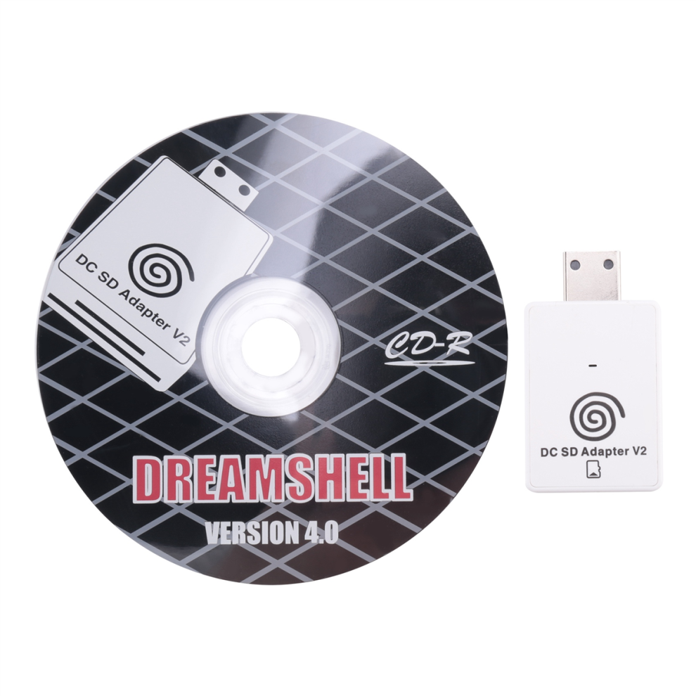 Sd/Tf Card Adapter Reader For Dreamcast And Cd Wit 4852824453311