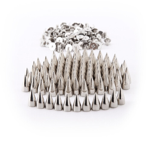 100 PCS DIY nails / rivets ball PUNK clothing cust