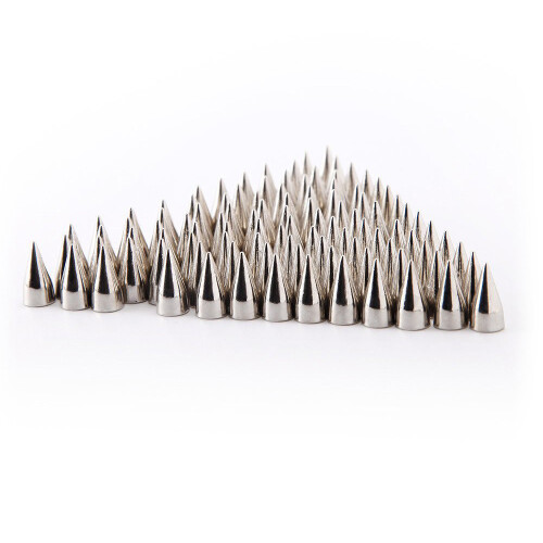 100 PCS DIY nails / rivets ball PUNK clothing cust 2