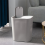 Trash Can Rectangle Plastic Push-Button Dual Compa 9