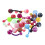 20 Round Plastic Ball Belly Navel Body Bar Ring 0. 3