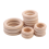 Macrame Cord Natural Cotton Rope 3mm with Wood Rin 9