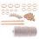 Macrame Cord Natural Cotton Rope 3mm with Wood Rin 4