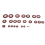 25 pcs Professional Leather Tenor Saxophone Pads O 1