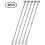 5 Pcs Reusable Swizzle Sticks Coffee Stirrers Beve 6