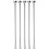 5 Pcs Reusable Swizzle Sticks Coffee Stirrers Beve 2