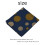 6 Yards African Polyester Wax Prints Fabric for Dr 7