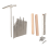 17 Keys Kalimba Thumb Finger Piano DIY Keys+Bridge 3