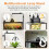 Reptile Lamp Stand Adjustable Metal Floor Lamps Ta 6