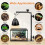 Reptile Lamp Stand Adjustable Metal Floor Lamps Ta 5