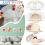25pcs Christmas Embroidery Kit DIY Decorations Hoo 6