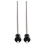 2Pcs Drum Legs Leg Clamp Holder Set Accessory Brac 4