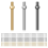 108Pcs Cribbage Pegs, Reliable Iron Pegs Tapered D 2