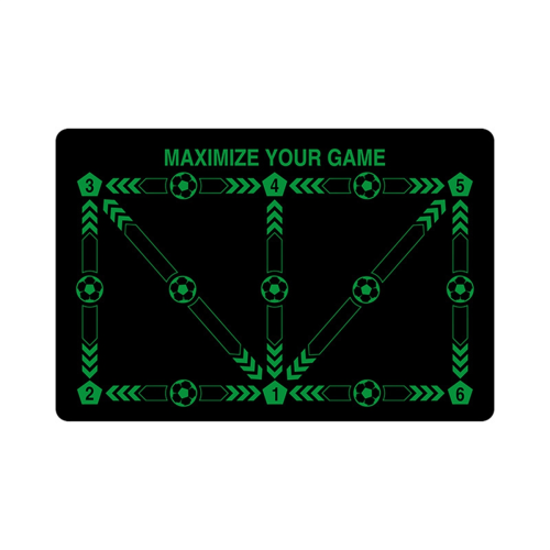 Football Footstep Training Mat, Non-Slip Soccer Tr