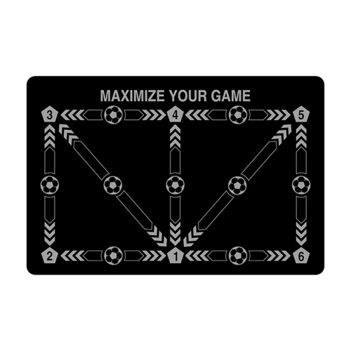 Football Footstep Training Mat, Non-Slip Soccer Tr 1