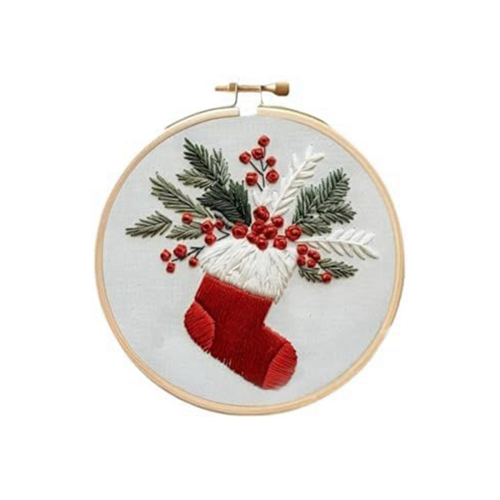 Non-Finished Christmas Series, - Bag, Embroidery B