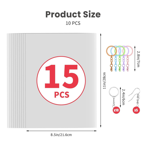 Printable Heat Shrink Sheets, Plastic Sheet Films 2