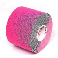 (Rose Red, 5cm) 5 Size Kinesiology Tape Medical Athletic Elastoplast Sport Recovery Strapping Gy
