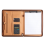 Leather Portfolio Folder with Zipper for Women/Men 4