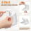8 Pack Adjustable Cup Holder Folding Drink with Sc 8