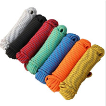 Climbing Rope 12 Mm Diameter 50 M Length Blue Static Rope For Mountaineering Lifeline Emergency Survival Safety Equipment