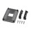 Cpu Fan Cooler with Heatsink Mount Bracket Back Plate for Amd Ryzen Am4 Socket 1