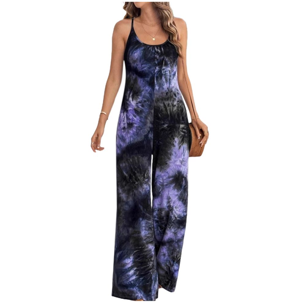 Women'S Summer Jumpsuits Boho Wide Leg Overalls Ca-image-OPC-PJFJDMC-NEW