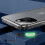 (Gold) Magnetic Tempered Glass Case For Iphone 13 Pro For Iphone 13 Pro 5
