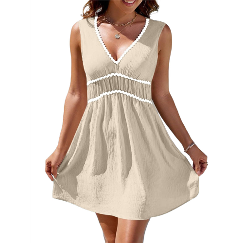 Spring/Summer New Comfortable Casual V Neck Sleeve 2
