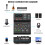 2 Channels Mini USB Mixer Professional Portable Au 11