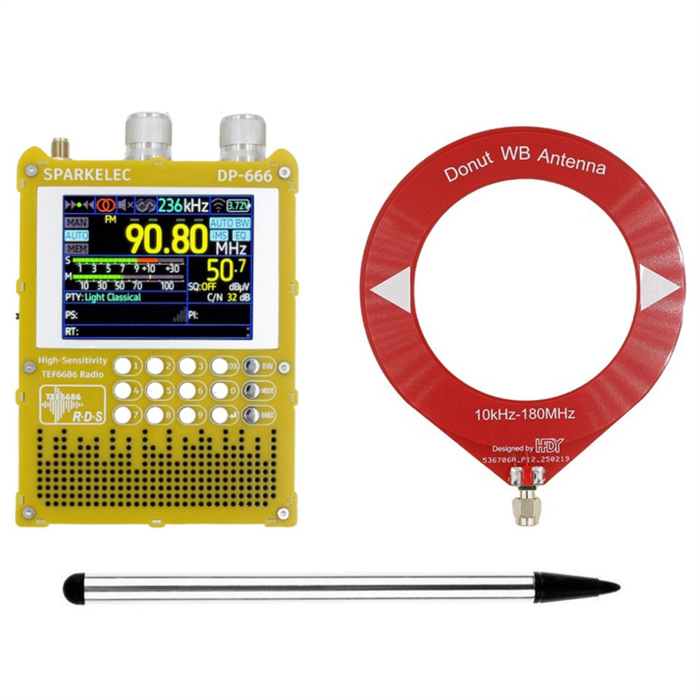 Dp-666 Tef6686 Radio 2.8-Inch Ips Touch Screen Hig 4852876744559