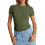 Short Sleeve Y2k Tee Green L 3