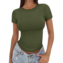 Short Sleeve Y2k Tee Green L