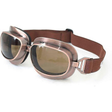 Vintage Aviator Pilot Style Motorcycle Goggles Cruiser Scooter Goggle for Men,women,adults,youths
