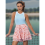 Women'S Ruffled Skirt Orange S 4