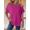 Womens Summer Casual Off One Shoulder Waffle Knit 3