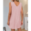 Ladies Pullover Vest Solid Pocket Dress Pink XL 5
