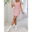 Ladies Pullover Vest Solid Pocket Dress Pink XL 7