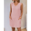 Ladies Pullover Vest Solid Pocket Dress Pink XL 6