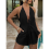 Women'S Summer Solid Loose Fit Sexy- Backless Halt 6